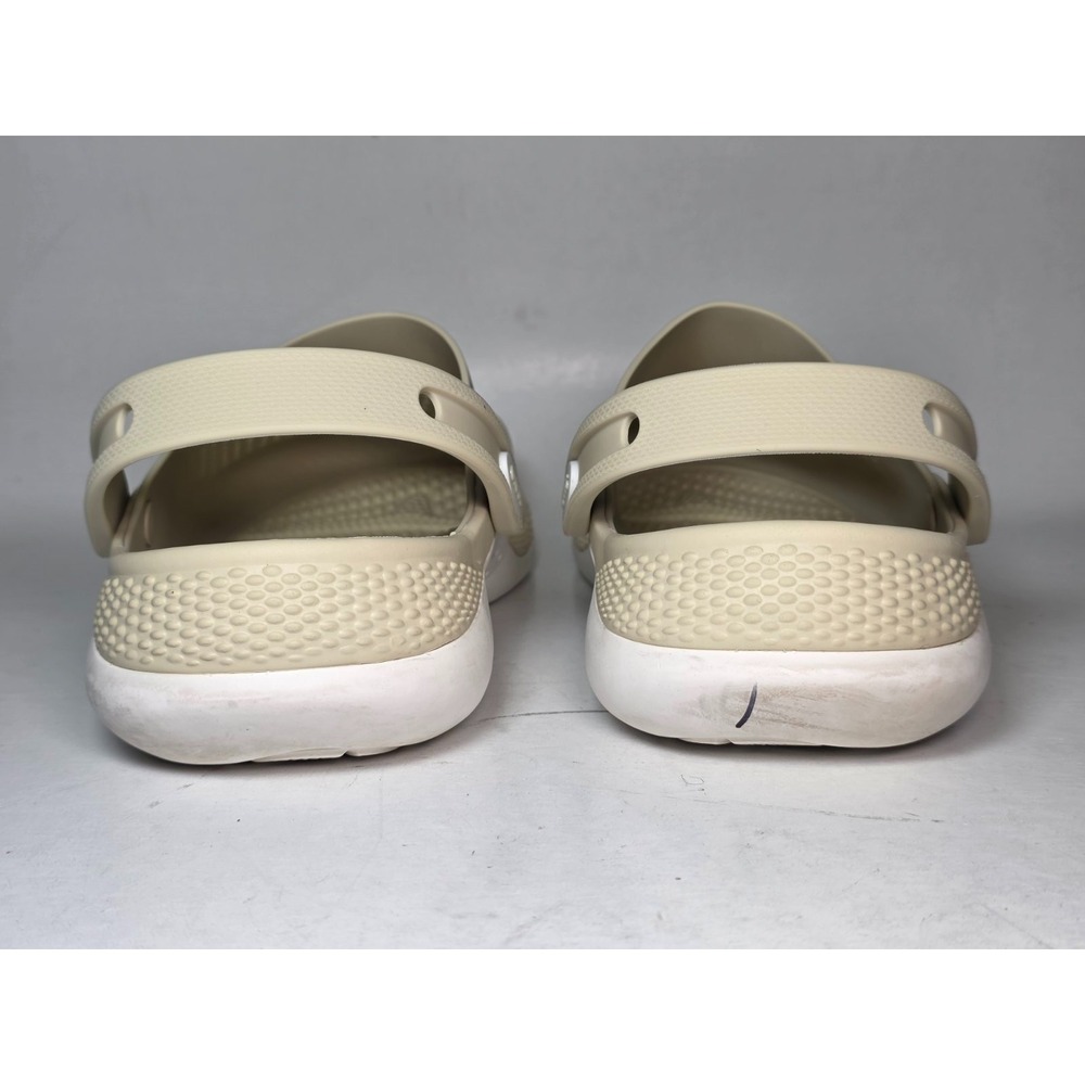 Crocs LiteRide 360 Clogs Mens Size 7 Women's 9 Cream White Slip On Shoes Sandals - Picture 11 of 14